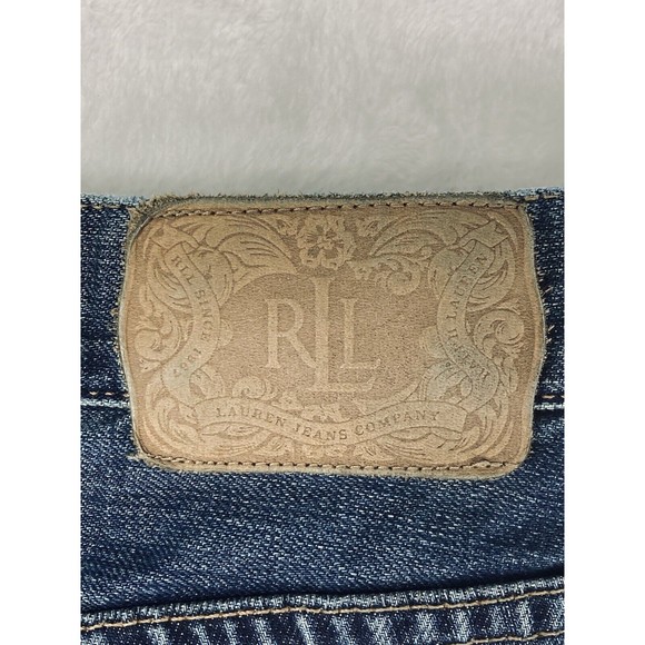 Lauren Jeans‎ Co. Premium Womens Jeans Mid Rise Blue Denim Size 4 - Picture 14 of 16